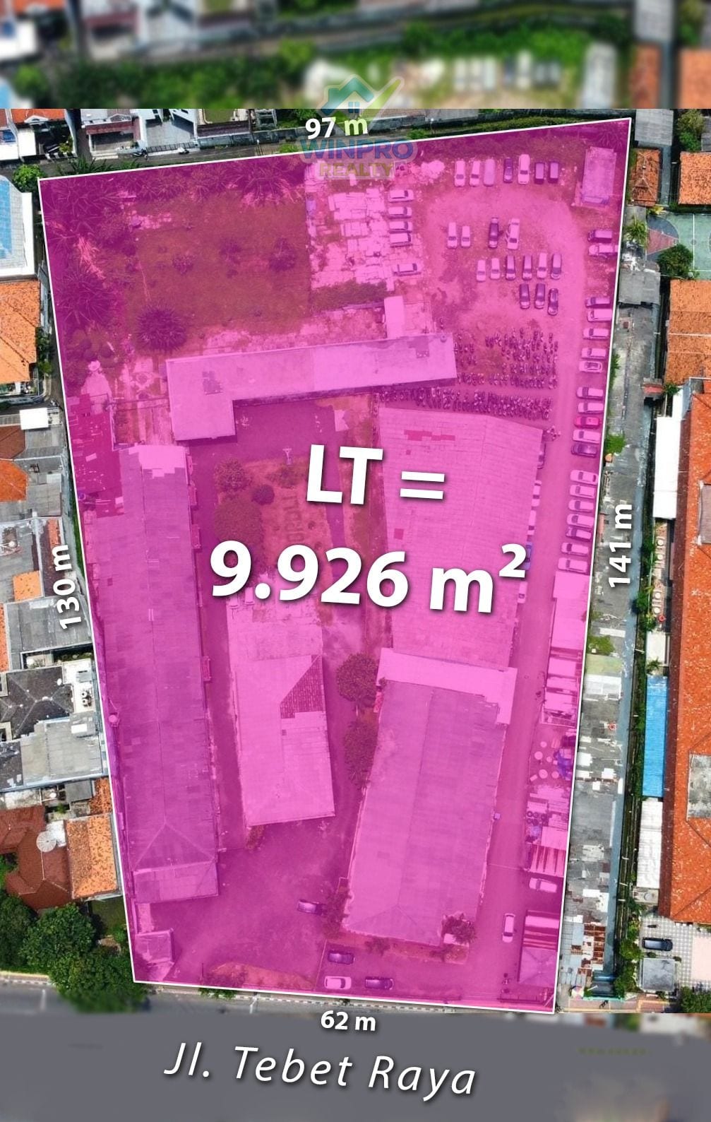 LAND FOR SALE – TEBET RAYA, JAKARTA SELATAN