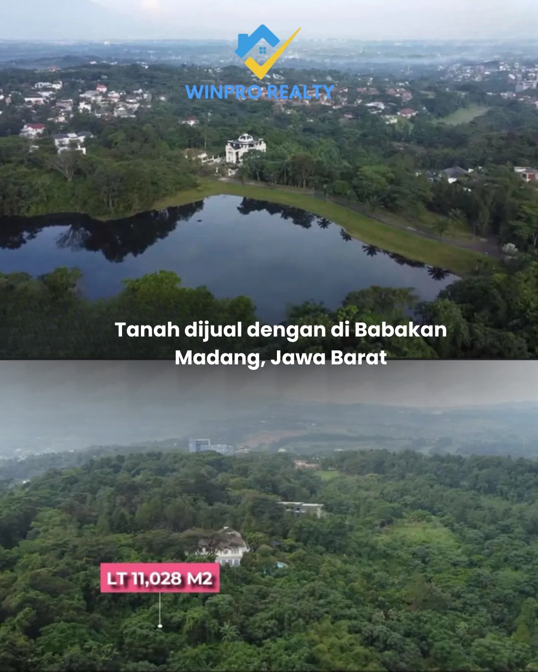 Dijual Tanah 1,1 Ha - Northridge Golf Sentul City