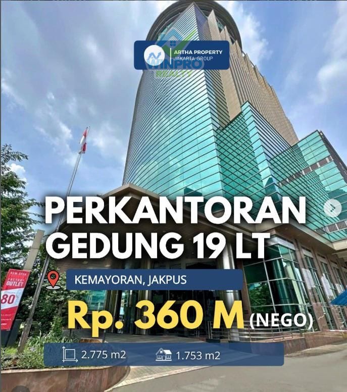 Gedung Kantor 19 Lantai — Kemayoran